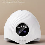 Upgraded Nail Art Phototherapy Lamp 150W Fast Drying UV LED - upgraded nail art phototherapy lamp