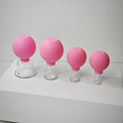 Upgrade Plastic Cup Gift Set with Vacuum Silicone Facial and Walking Jar - Get Silly the Beauty vacuum silicone facial