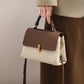 Urban Cowhide Coffee Shoulder Commuter Messenger Bag for Women - fashion shoulder commuter messenger bag