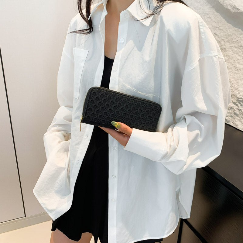 Urban Nylon Crossbody Bag with Inner Zipper and Sandwich Pocket - Teleplus