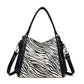 Urban Simple Large Leopard Print Fashion Bag with High Capacity and Zipper - Teleplus urban simple large capacity