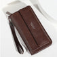 Urban Simple Leather Wallet for Men and Women Black Brown PU - Teleplus