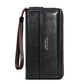 Urban Simple Leather Wallet for Men and Women Black Brown PU - Teleplus