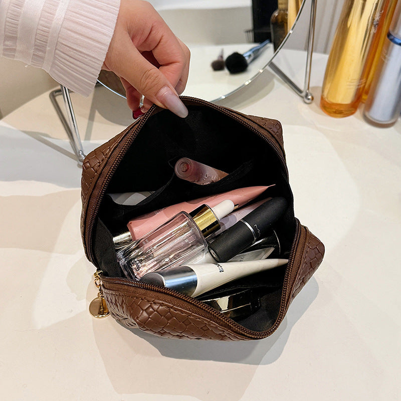 Urban Simple Packing Bag with Solid Color Nylon Lining for Home Storage - Teleplus