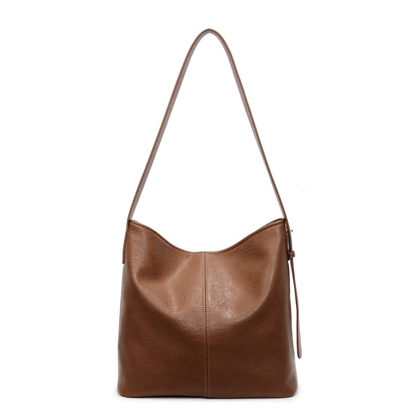 Urban Simplicity PU Leather Packing Bag Black White Brown Travel Organizer - Teleplus