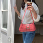 Urban Splicing PU Crossbody Bag with Polyester Lining and Phone Pocket
