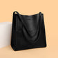 Urban Style Large Capacity Totes with Multiple Pockets and Soft PU Material - Teleplus large capacity totes
