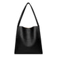 Urban Style Large Capacity Totes with Multiple Pockets and Soft PU Material - Teleplus large capacity totes