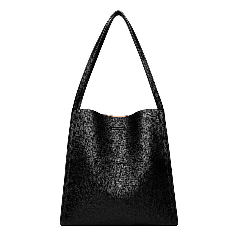 Urban Style Large Capacity Totes with Multiple Pockets and Soft PU Material - Teleplus large capacity totes