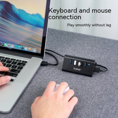 USB Deconcentrator High-speed Bracket Multi-interface External Hub - USB Deconcentrator High-Speed External Power Hub