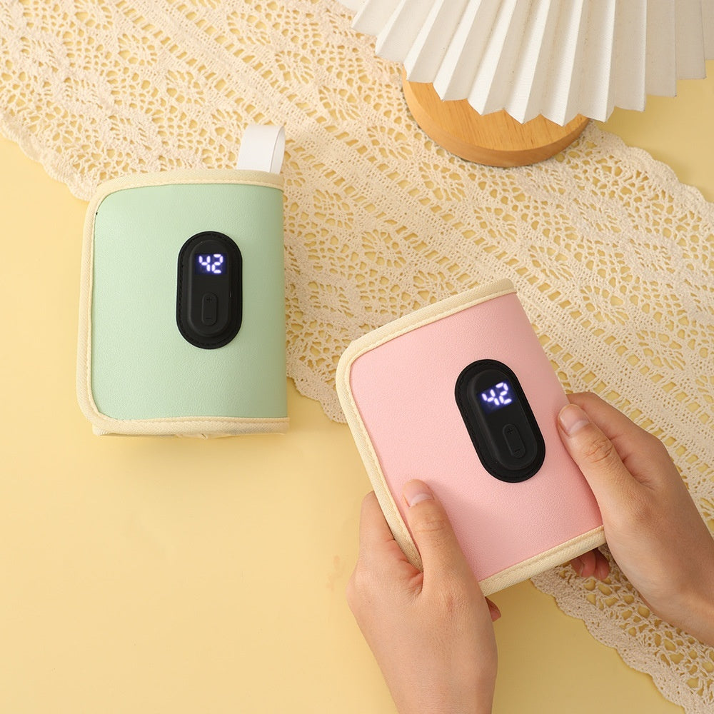 USB Intelligent Temperature Control Portable Milk Bottle Insulation Cover - usb intelligent temperature control