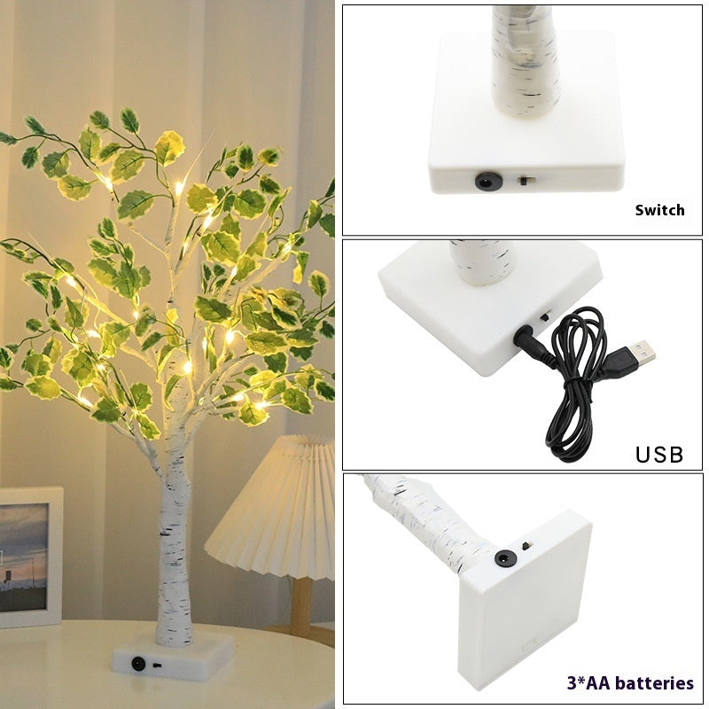 USB Led Luminous Tree for Christmas Home Decorative Holiday Atmosphere - led luminous tree christmas home decorative