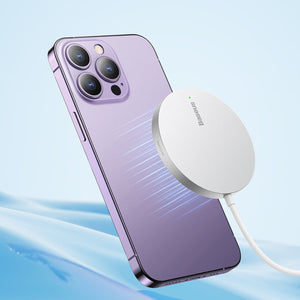 USB Type-C Charger for United States CHF Compatible White or Black - Tiny With Magnetic Power and Minimalist Flair