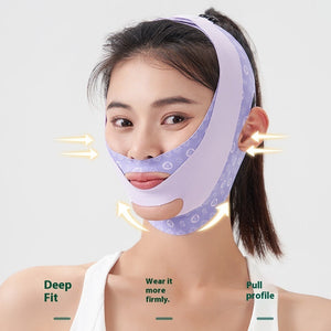 V Face Bandage Face Lifting Double Chin Shaping Lifting Firming Face Carving Face-thinning Mask - Face Bandage Lifting