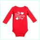 Valentine’s Day Newborn Baby Summer Rompers Cotton In - Valentine’s Day Newborn Baby Summer Rompers Cotton