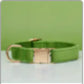 Velvet Dog Collar with Bow Tie Metal Buckle and Soft Cotton Lining - dog collar