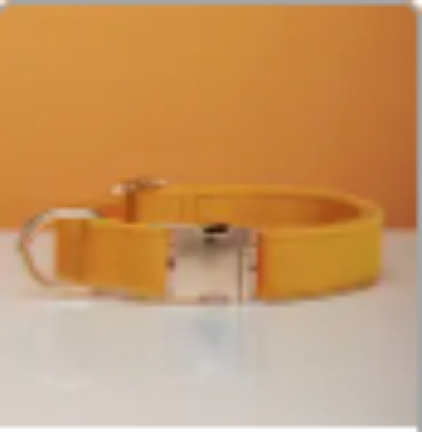 Velvet Dog Collar with Bow Tie Metal Buckle and Soft Cotton Lining - dog collar