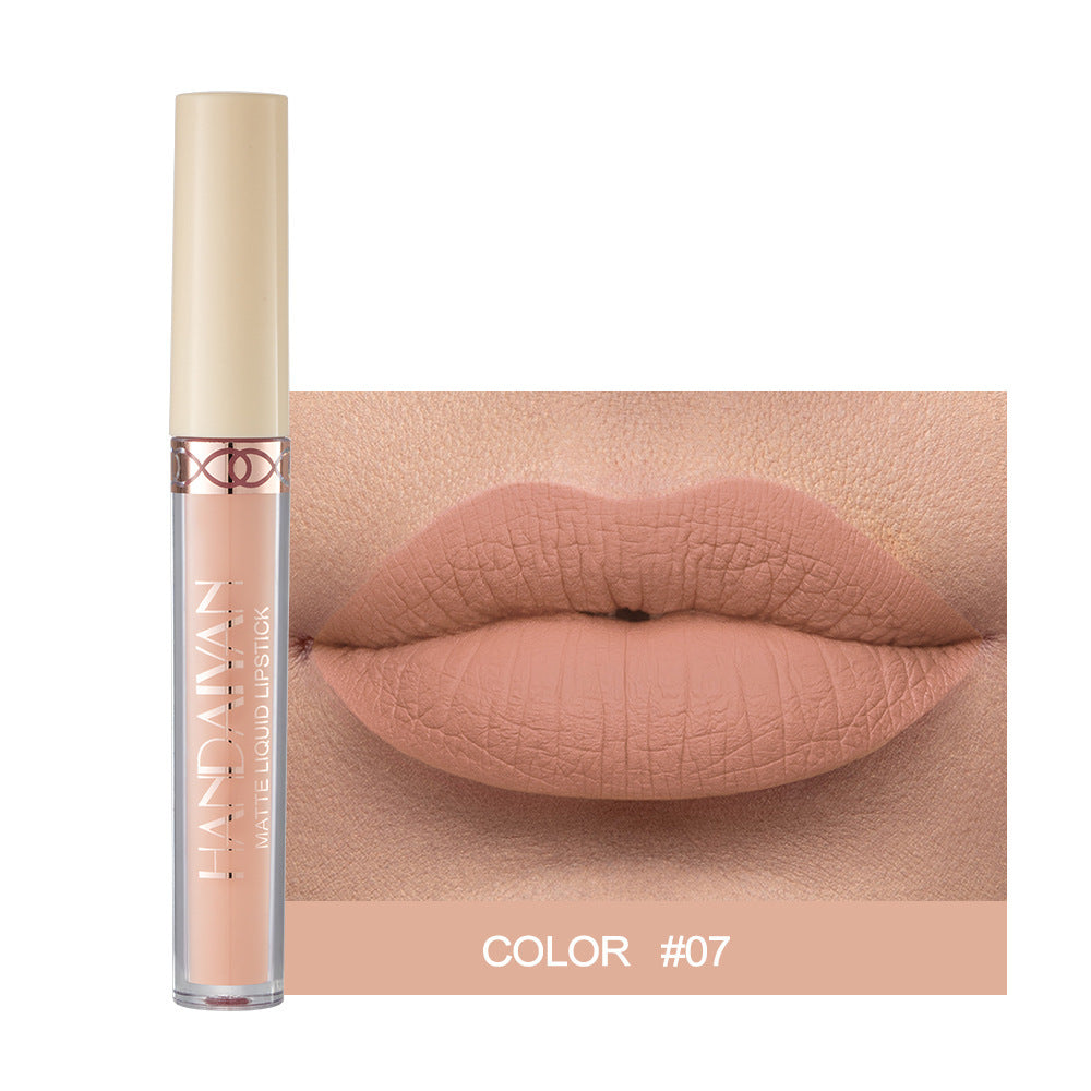 Velvet Matte Finish Lipstick with Colors Lip Gloss and Liquid Texture - Teleplus matte finish velvet colors lip gloss