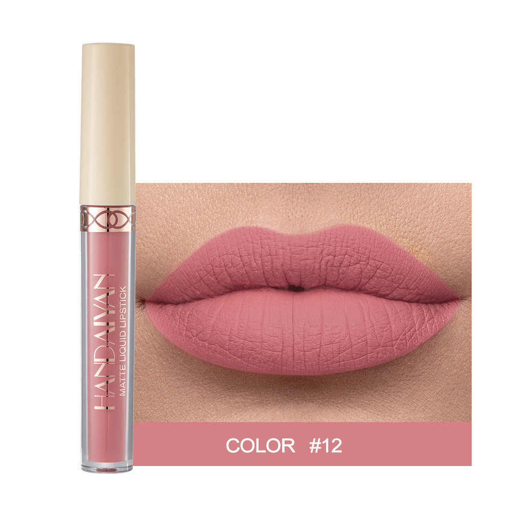 Velvet Matte Finish Lipstick with Colors Lip Gloss and Liquid Texture - Teleplus matte finish velvet colors lip gloss
