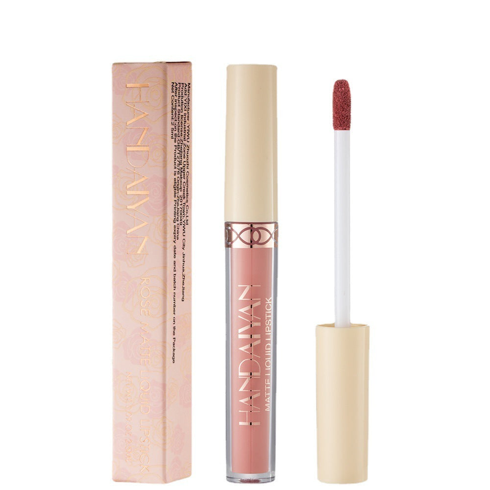 Velvet Matte Finish Lipstick with Colors Lip Gloss and Liquid Texture - Teleplus matte finish velvet colors lip gloss