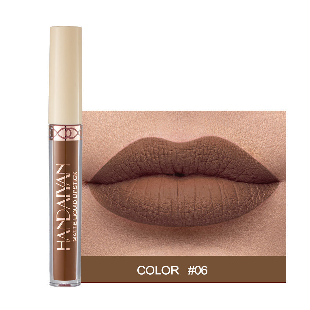 Velvet Matte Finish Lipstick with Colors Lip Gloss and Liquid Texture - Teleplus matte finish velvet colors lip gloss