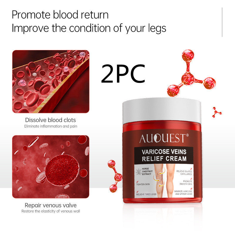 Venous Cream for Legs Blood Vessels Bulge Moisturizing 80g - Leg: Bye venous cream leg blood vessels bulge
