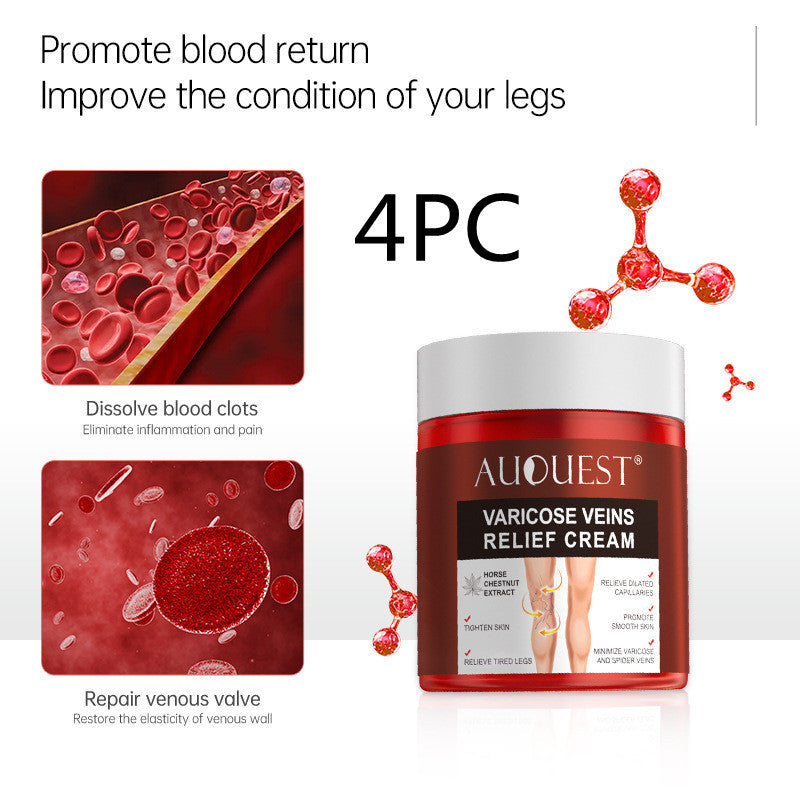 Venous Cream for Legs Blood Vessels Bulge Moisturizing 80g - Leg: Bye venous cream leg blood vessels bulge
