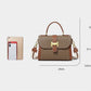 Versatile Advanced Texture Fashion Handbag with Genuine Leather and Elephant Gray Design - Teleplus versatile advanced