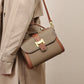 Versatile Advanced Texture Fashion Handbag with Genuine Leather and Elephant Gray Design - Teleplus versatile advanced