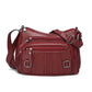 Versatile Casual Retro Messenger Bag with Shoulder Strap and Inner Zipper Pocket - Teleplus for Daily Use shoulder