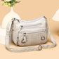 Versatile Casual Retro Messenger Bag with Shoulder Strap and Inner Zipper Pocket - Teleplus for Daily Use shoulder