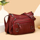 Versatile Casual Retro Messenger Bag with Shoulder Strap and Inner Zipper Pocket - Teleplus for Daily Use shoulder