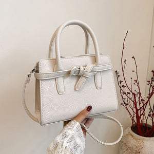 Versatile Crossbody Shoulder Bag with Car Stitching and Zipper Closure - versatile crossbody shoulder bag