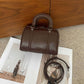 Versatile Cylindrical Genuine Leather Crossbody Bag with Multiple Compartments - Teleplus versatile cylindrical genuine