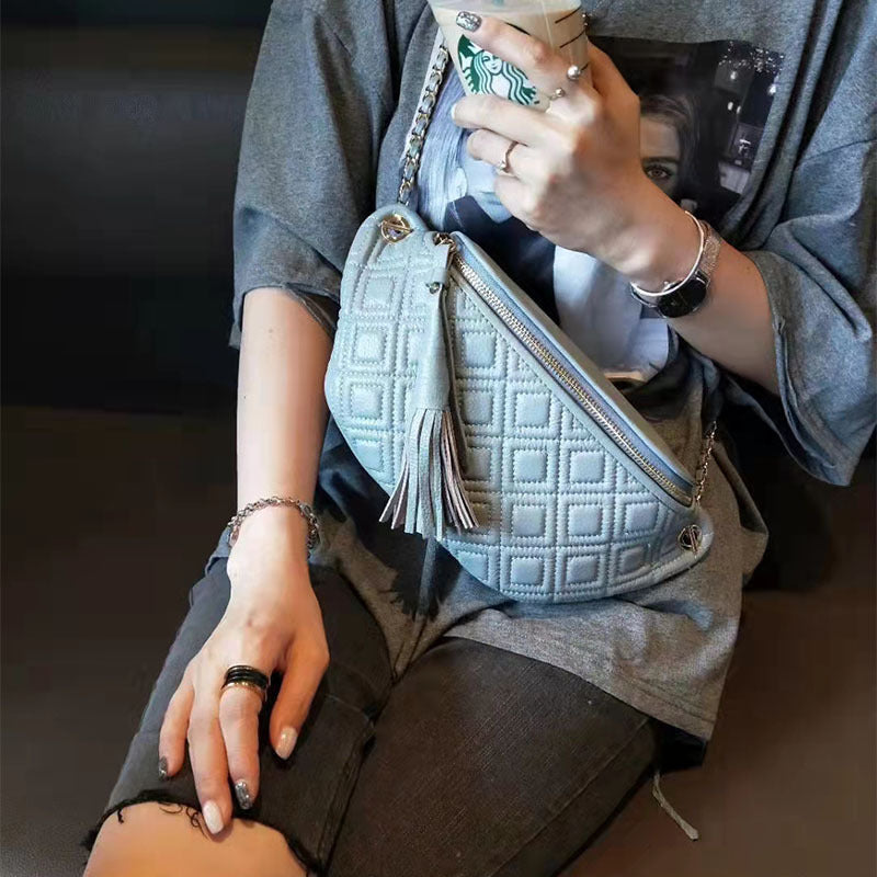 Versatile Fashion Diamond Chain Crossbody Bag for Women - Teleplus versatile fashion diamond chain crossbody