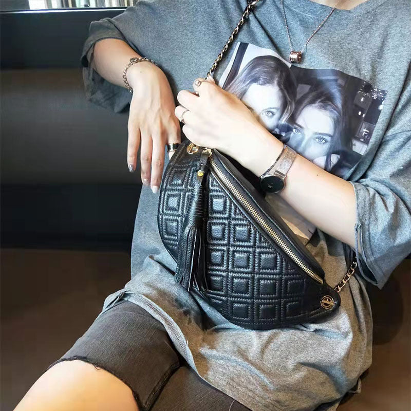 Versatile Fashion Diamond Chain Crossbody Bag for Women - Teleplus versatile fashion diamond chain crossbody