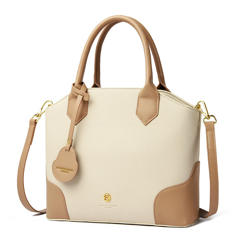 Versatile Retro Minimalist Crossbody Bag in Polyester with Sandwiched Pocket - for Daily Use versatile retro minimalist