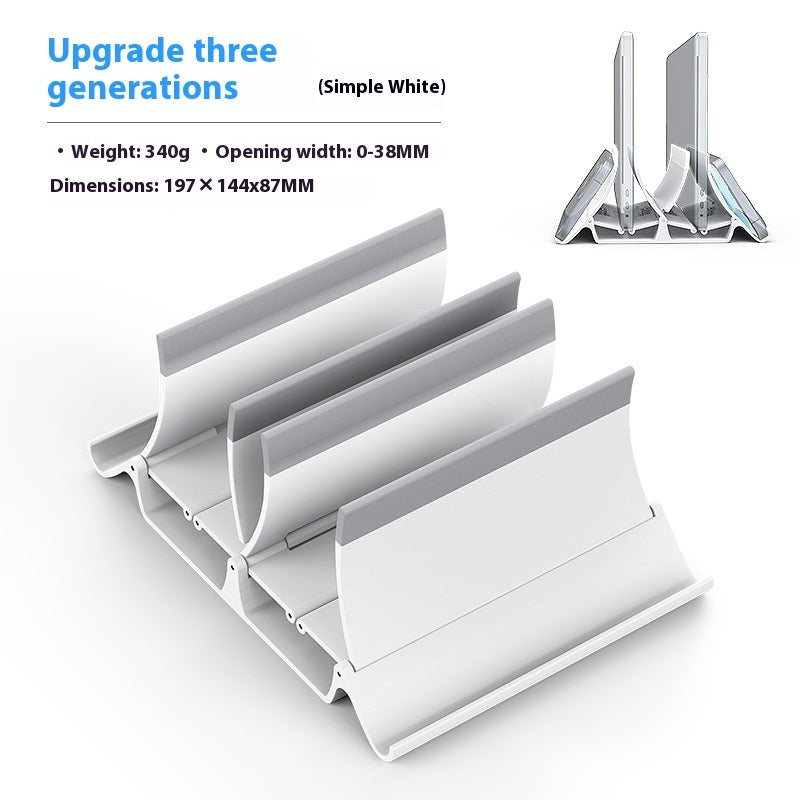 Vertical Notebook Cooling Bracket with Multiple Color Options and Generations - Teleplus Colors vertical notebook