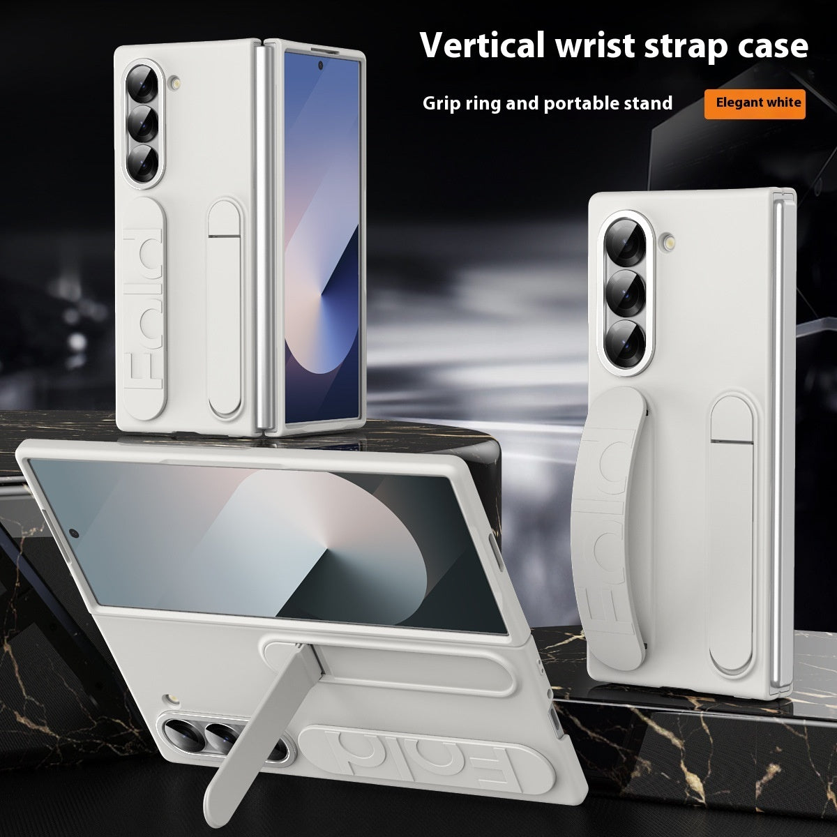 Vertical Wrist Strap Phone Case with Bracket and Shockproof Design - Teleplus vertical wrist strap bracket phone