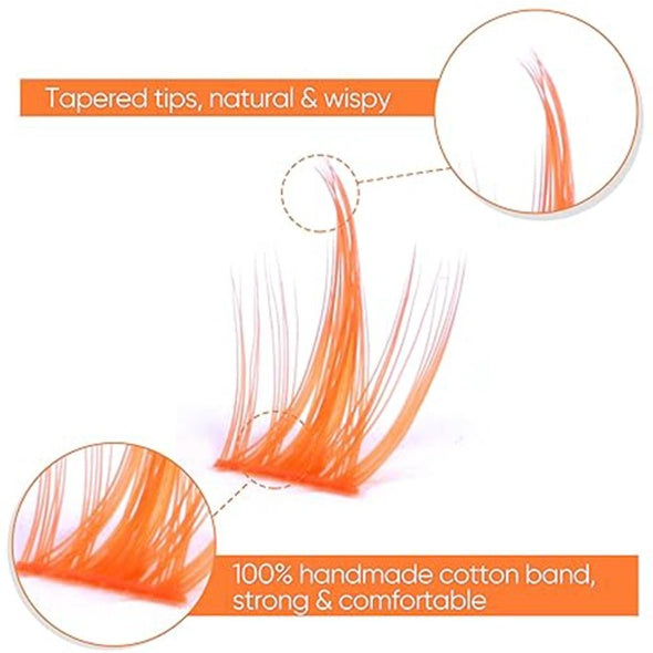 Vibrant Colored Lash Clusters for Manga Individual Lashes and - Teleplus colored lash clusters manga individual lashes