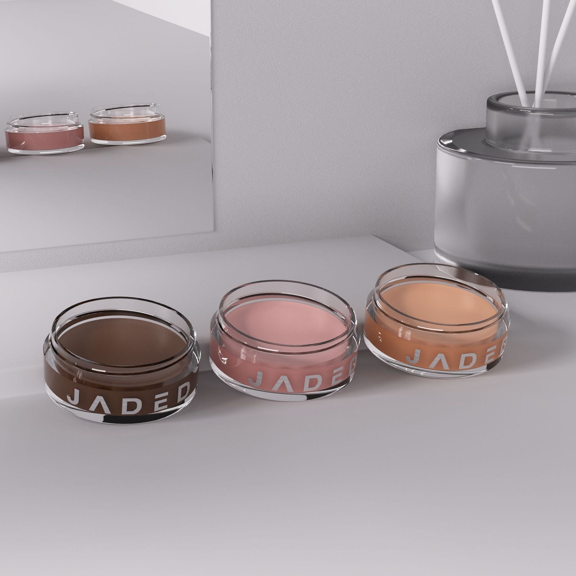 Vigor Supply Station Eye Shadow Cream in Purple Brown and Milk Tea Colors - Teleplus vigor supply station eye shadow