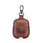 Vintage Crazy Horse Cowhide Keychain Compatible with iPhone US Market - Keychains Get Stylish Leather Headset united