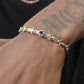 Vintage Cross Bracelet S925 Sterling Silver Adjustable Opening Jewelry - vintage cross bracelet s925 sterling