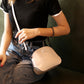 Vintage Female Leather Crossbody Bag with Niche Brown and Burgundy Options - Teleplus niche female leather crossbody bag