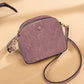 Vintage Female Leather Crossbody Bag with Niche Brown and Burgundy Options - Teleplus niche female leather crossbody bag
