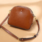 Vintage Female Leather Crossbody Bag with Niche Brown and Burgundy Options - Teleplus niche female leather crossbody bag