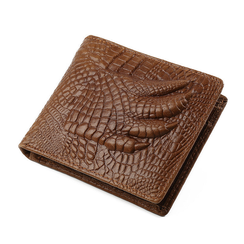 Vintage Genuine Leather Coin Purse with Durable Sewing Line - for Stylish Men vintage genuine leather coin purse