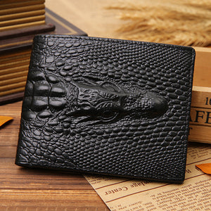 Vintage Genuine Leather Coin Purse with Durable Sewing Line - for Stylish Men vintage genuine leather coin purse