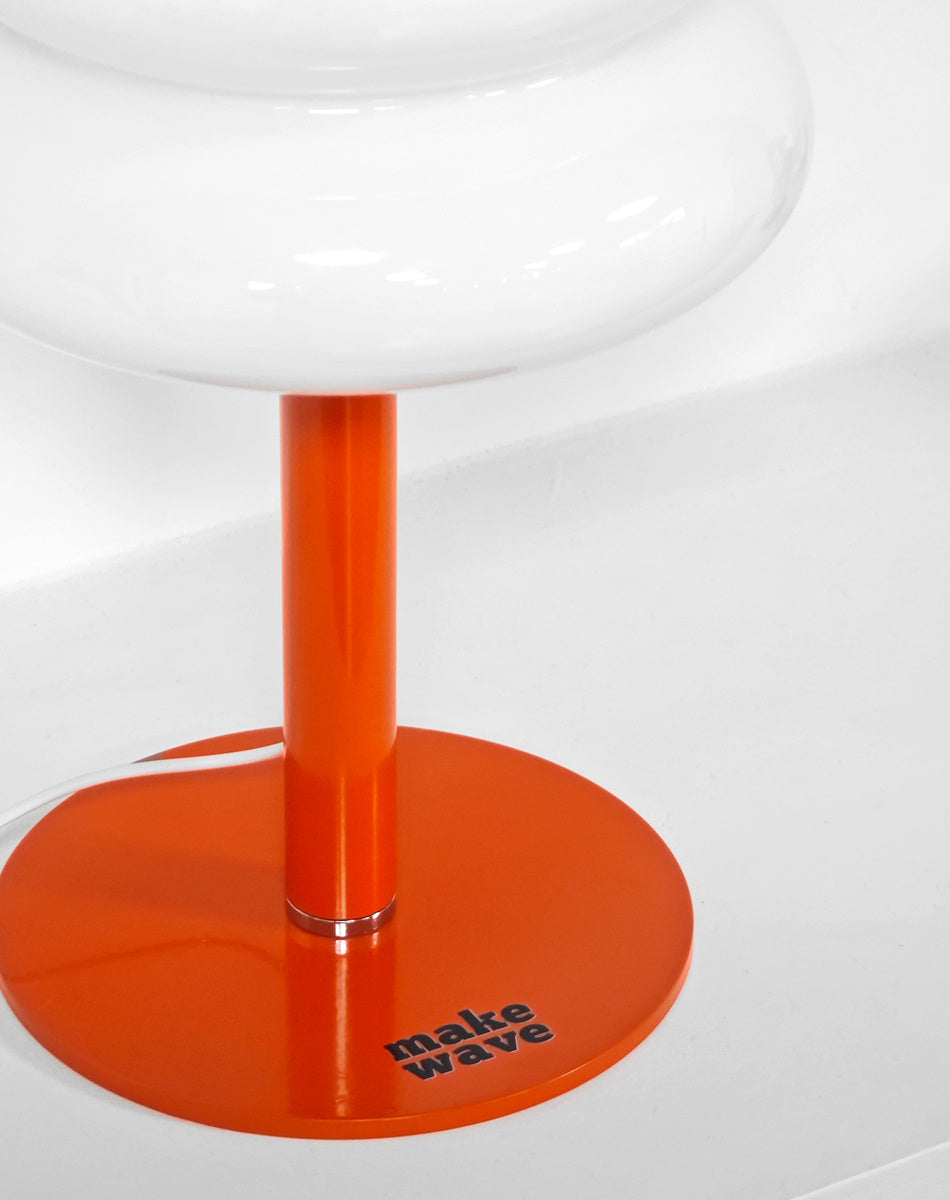 Vintage Orange Bauhaus Dimmer Switch for Desk and Study Lighting - vintage orange bauhaus desk lamp wind