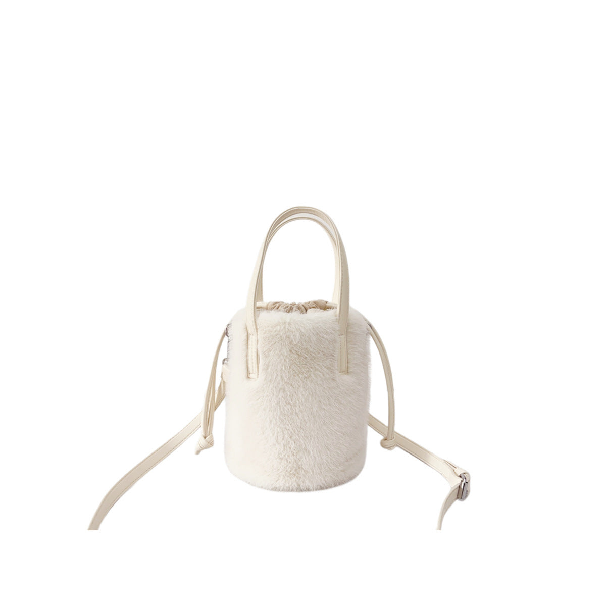 Vintage Plush Hand Bag Bucket Tote for Women with Multi-Color Options - Teleplus bucket vintage plush hand bag
